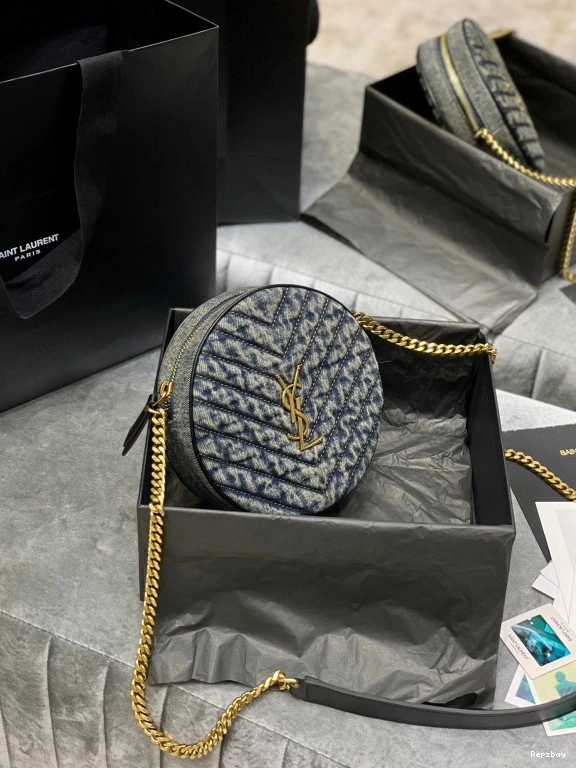 Repzbay REP ROUND CAMERA BAG YSL VINYLE 0731